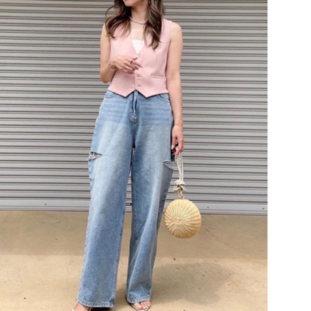 ZARA ベスト　ジレ　パンツ