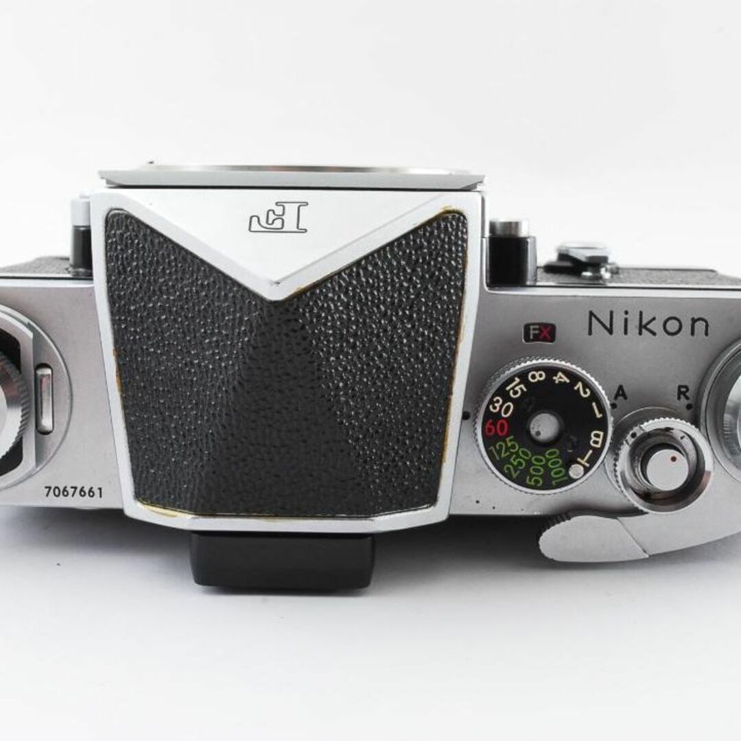 超美品 ニコン F アイレベル シルバー フィルム モルト新品交換済 Y746