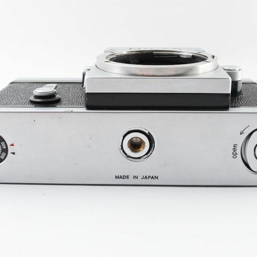 超美品 ニコン F アイレベル シルバー フィルム モルト新品交換済 Y746