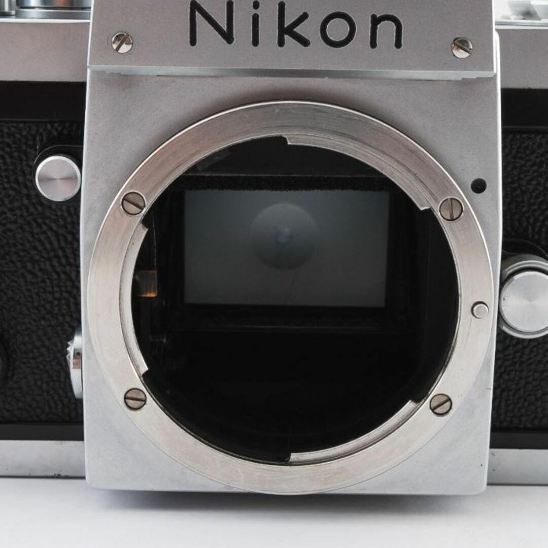 超美品 ニコン F アイレベル シルバー フィルム モルト新品交換済 Y746
