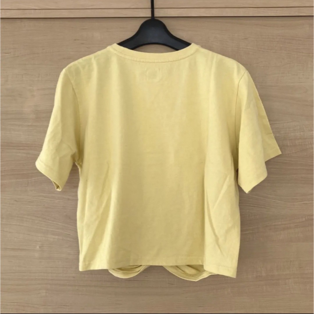 Ungrid(アングリッド)のungrid ツイスト ショートTee 半袖 カットソー レディースのトップス(Tシャツ(半袖/袖なし))の商品写真