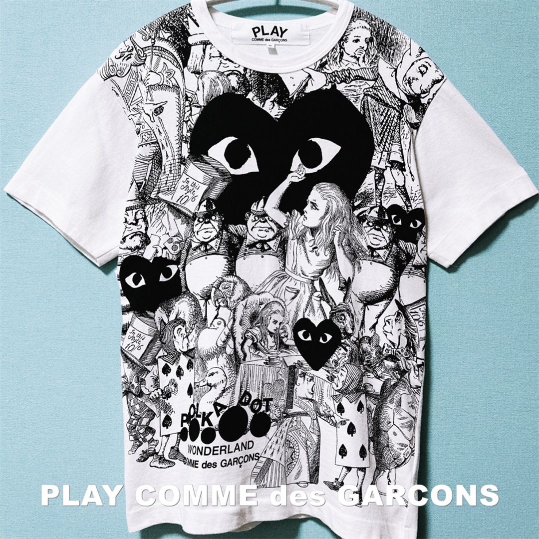 COMME des GARCONS(コムデギャルソン)の【PLAY COMME des GARCONS】限定パゴウスキ Tシャツ レディースのトップス(Tシャツ(半袖/袖なし))の商品写真