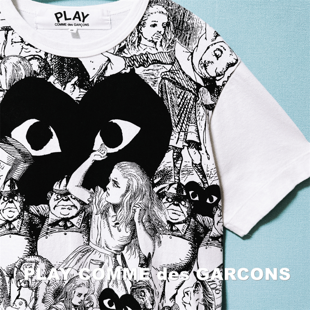 COMME des GARCONS(コムデギャルソン)の【PLAY COMME des GARCONS】限定パゴウスキ Tシャツ レディースのトップス(Tシャツ(半袖/袖なし))の商品写真