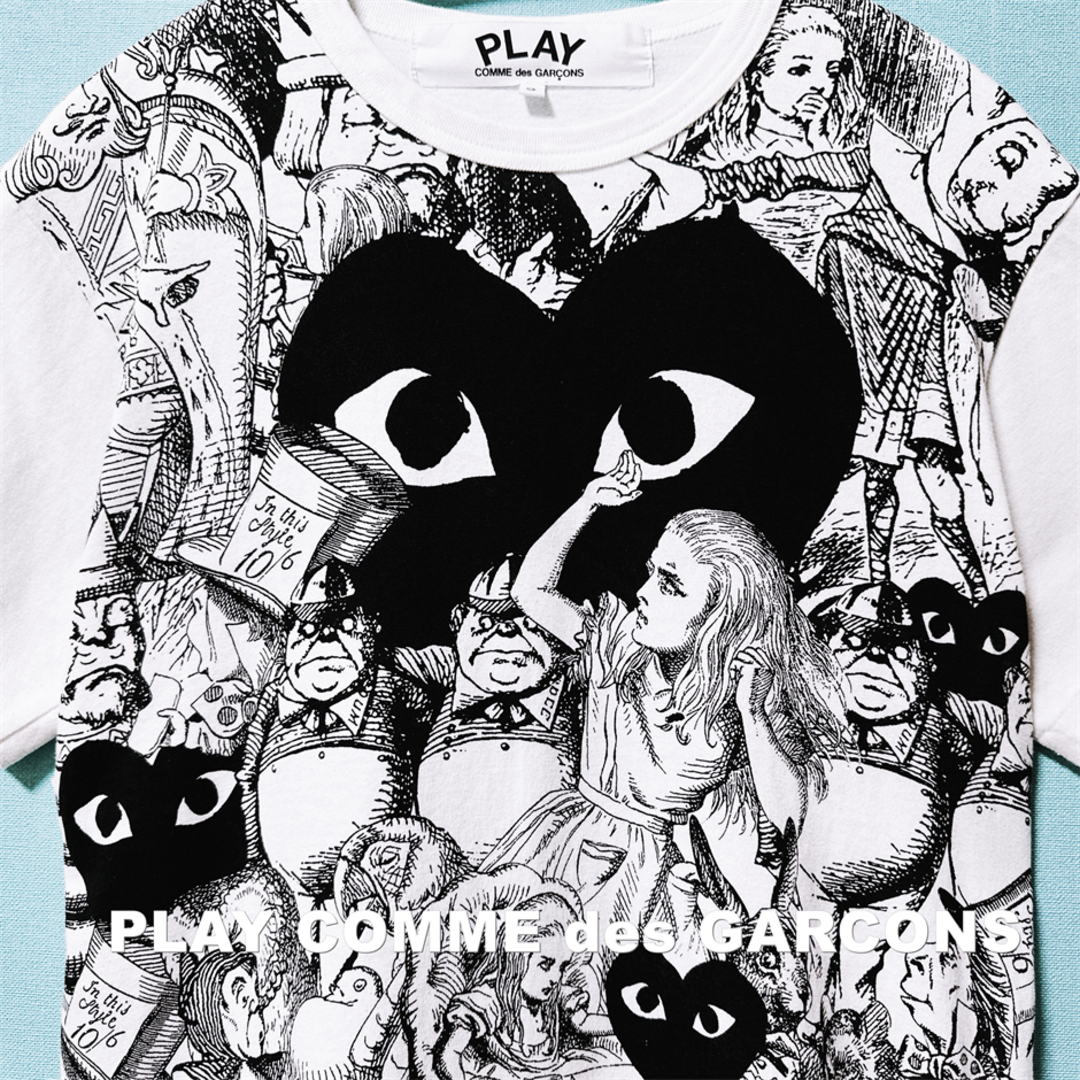 COMME des GARCONS(コムデギャルソン)の【PLAY COMME des GARCONS】限定パゴウスキ Tシャツ レディースのトップス(Tシャツ(半袖/袖なし))の商品写真