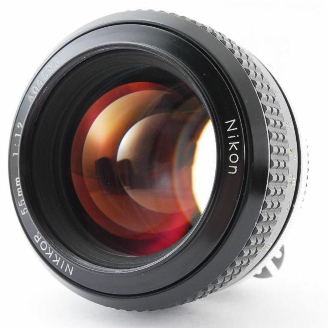 超美品 ニコン AI NIKKOR 55mm f1.2 MF　レンズ　A391