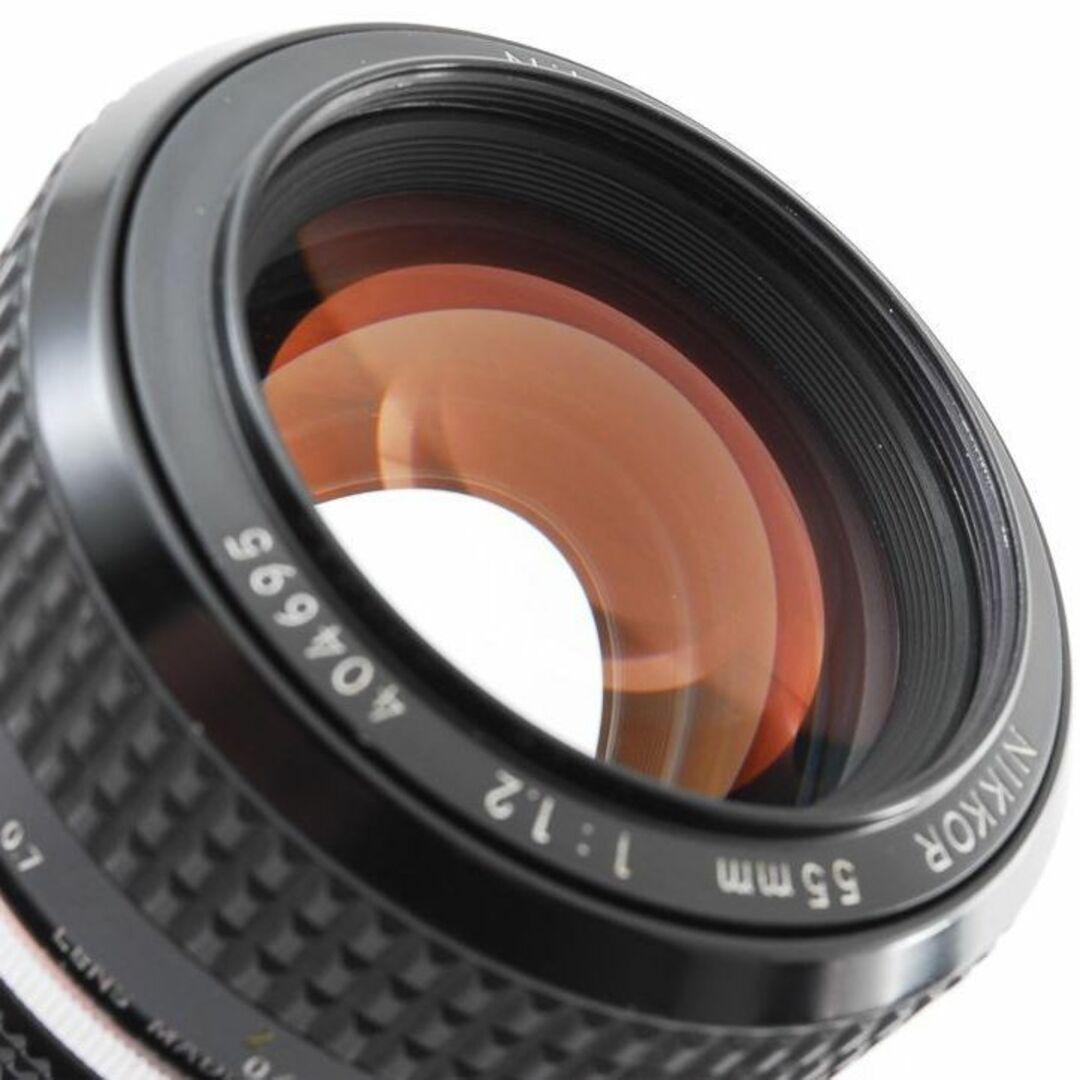 超美品 ニコン AI NIKKOR 55mm f1.2 MF　レンズ　A391