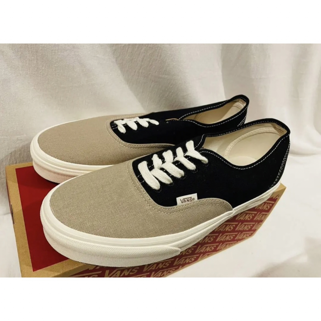 シルバー/レッド 新品バンズauthenticスリッポンsliponオールド