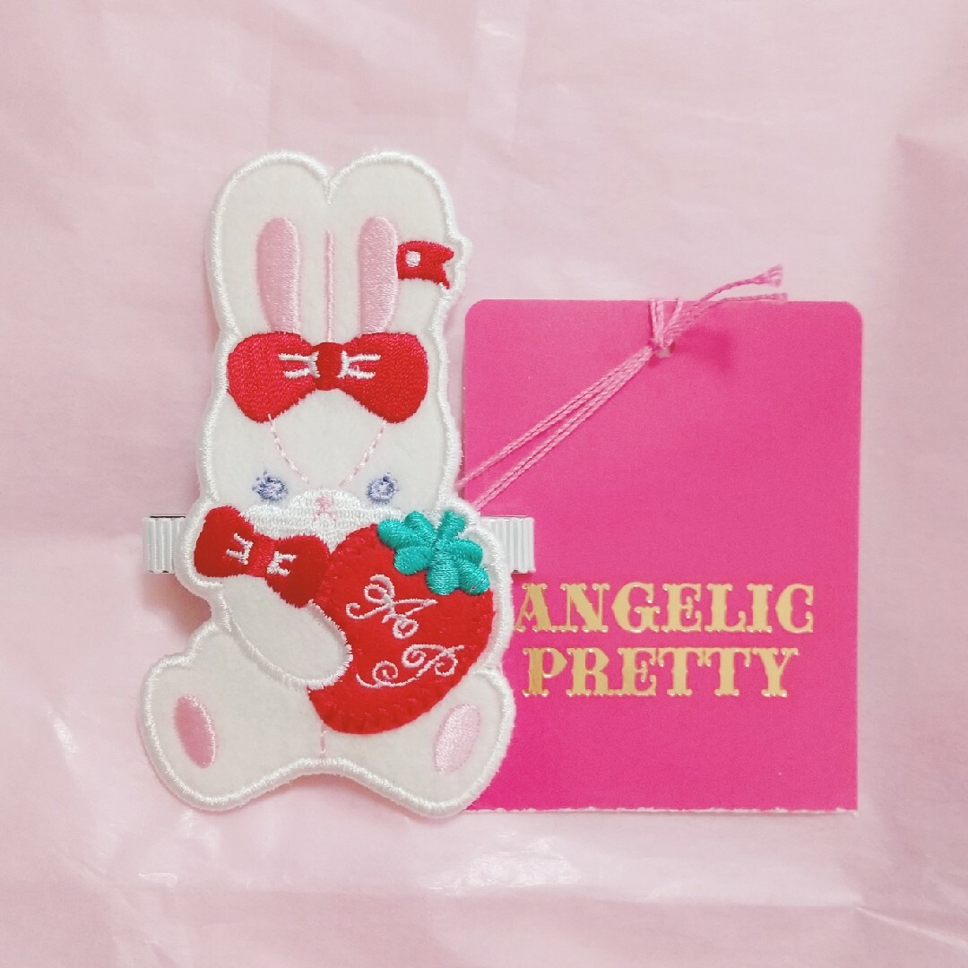 angelic pretty Sunny Smile Bunnyワッペンクリップ