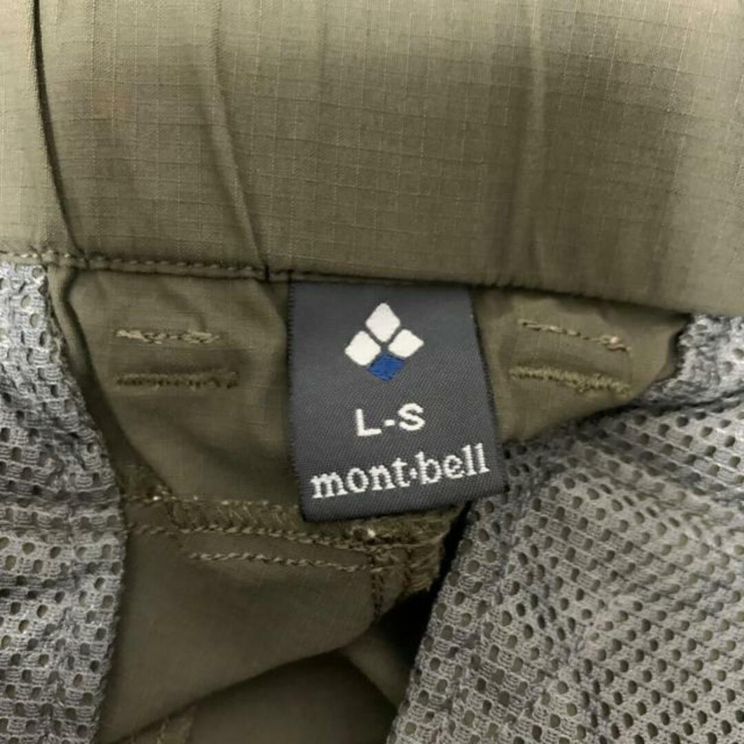 mont bell(モンベル)のモンベル パンツ サイズLS メンズ - カーキ メンズのパンツ(その他)の商品写真