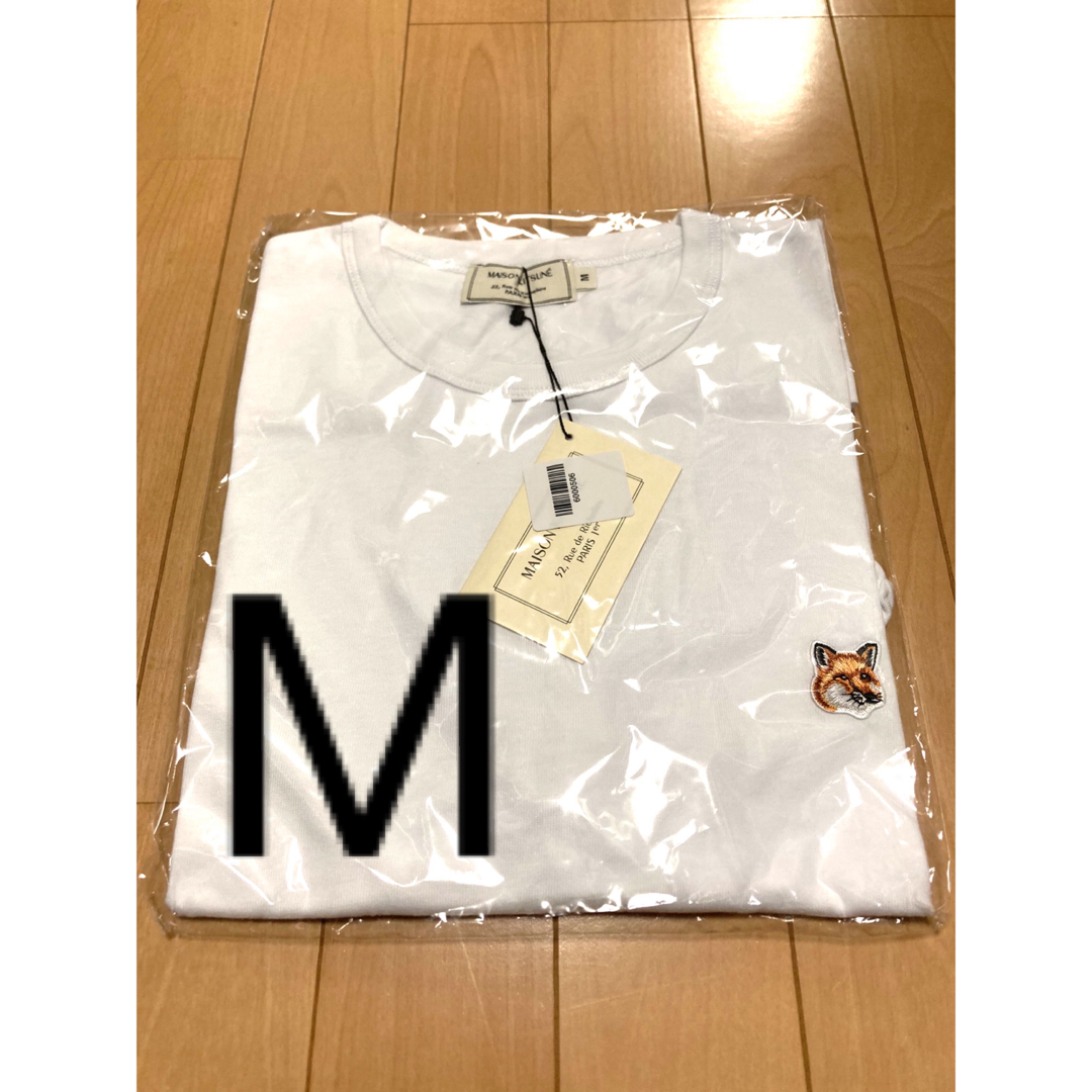 MAISON KITSUNE'(メゾンキツネ)のSALE 10 M メゾンキツネ　ワンフォックス　Tシャツ レディースのトップス(Tシャツ(半袖/袖なし))の商品写真