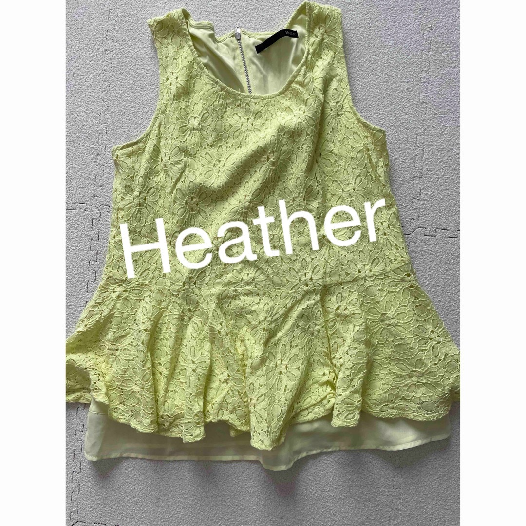 heather(ヘザー)のヘザー　トップス レディースのトップス(カットソー(半袖/袖なし))の商品写真