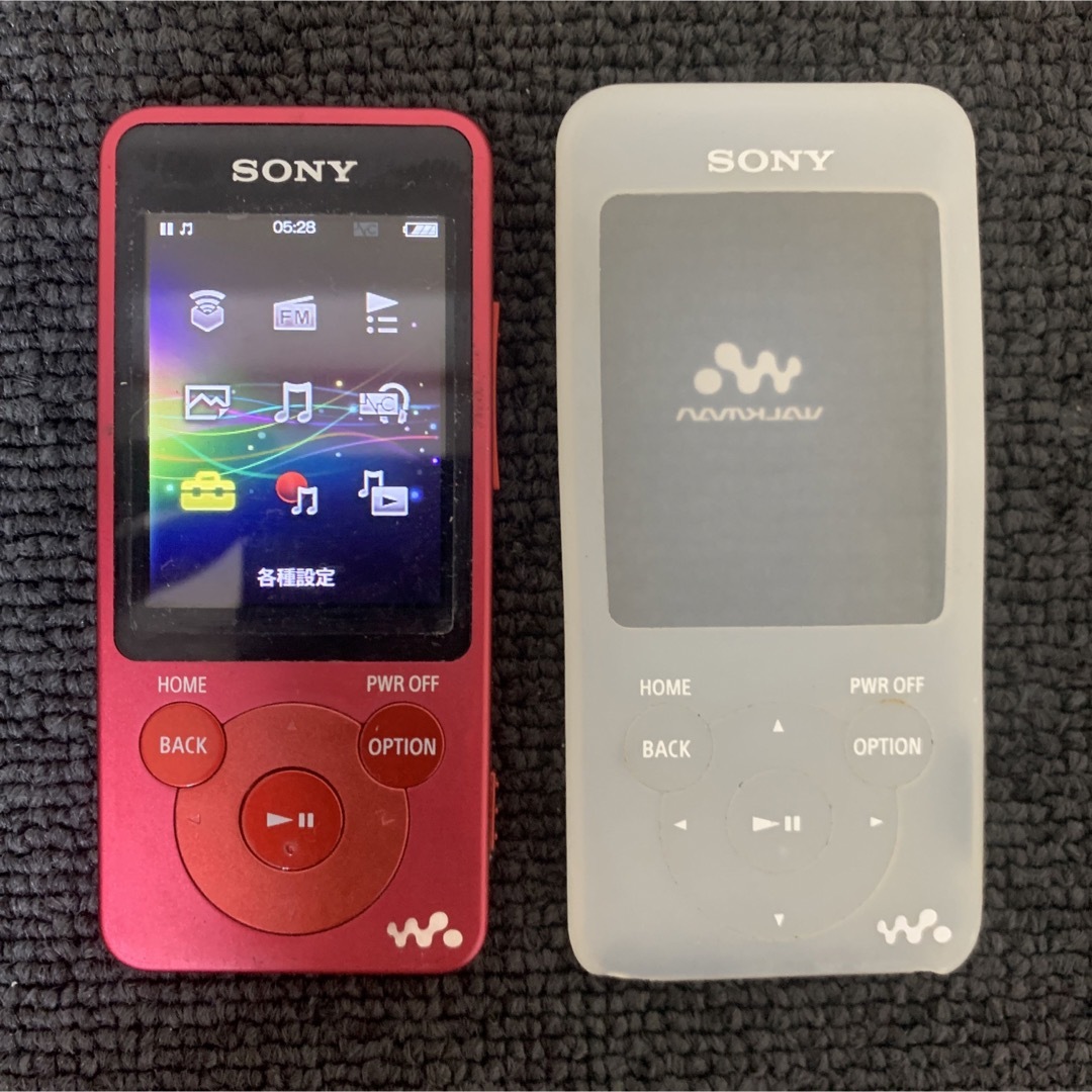 ウォークマン WALKMAN NW-E083 4GB レッド - オーディオ機器