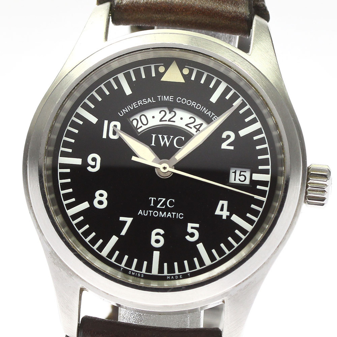 IWC SCHAFFHAUSEN IW325101 フリーガーUTC デイト 自動巻き メンズ _760121