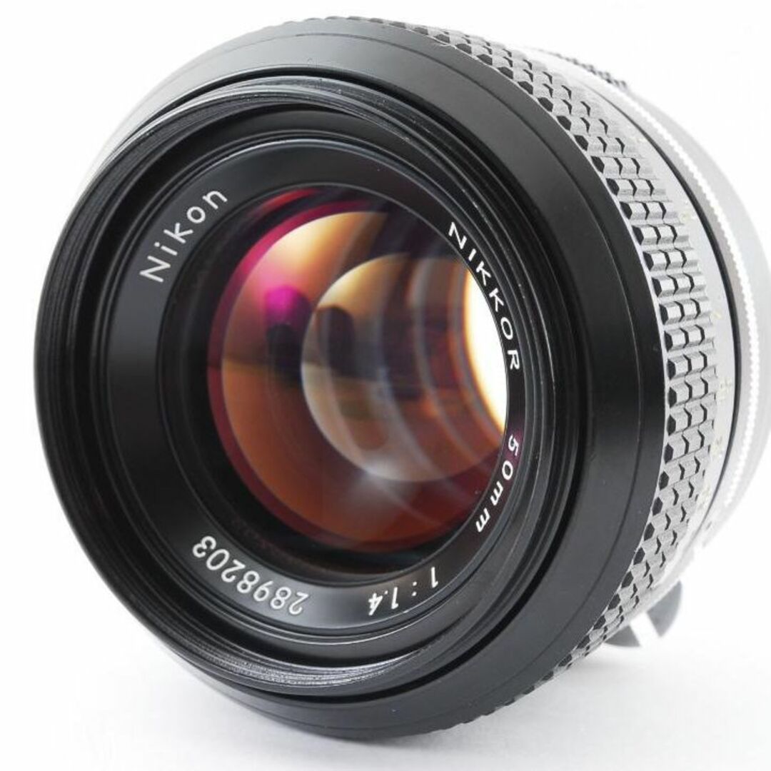 超美品 NIKON NIKKOR 50mm f1.4 MF レンズ Y842 | tradexautomotive.com