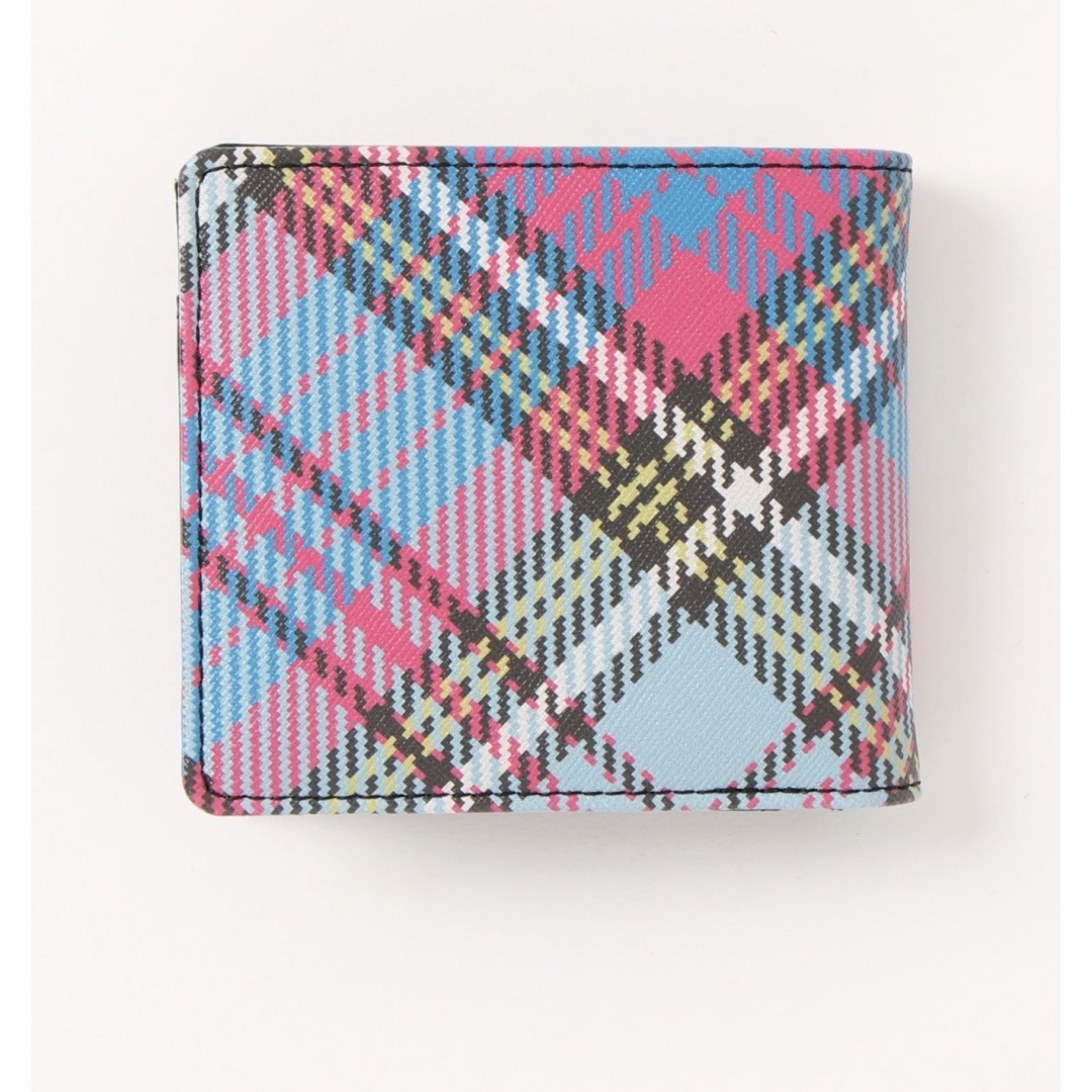新品　ビビアン　Vivienne Westwood　チェック柄　二つ折り財布