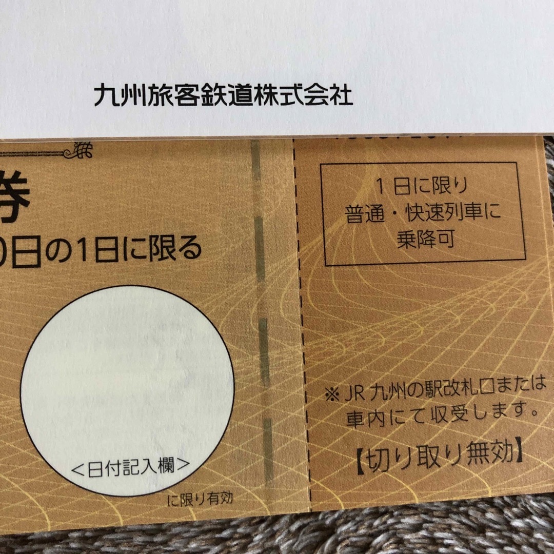 最新　３０枚ほか　九州旅客鉄道株式会社　株主優待 3