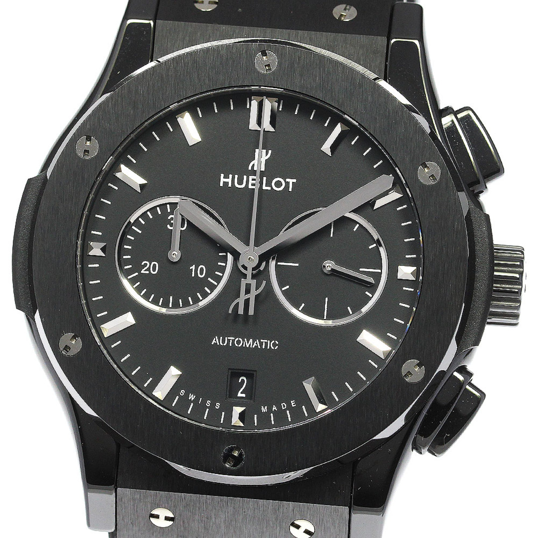 ウブロ HUBLOT 541.CM.1171.RX クラシックフュージョン クロノグラフ 自動巻き メンズ 極美品 箱付き_759737