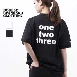 ダブルスタンダードクロージング(DOUBLE STANDARD CLOTHING)の★DOUBLE STANDARD CLOTHING★ロゴ Tシャツ ブラック(Tシャツ(半袖/袖なし))