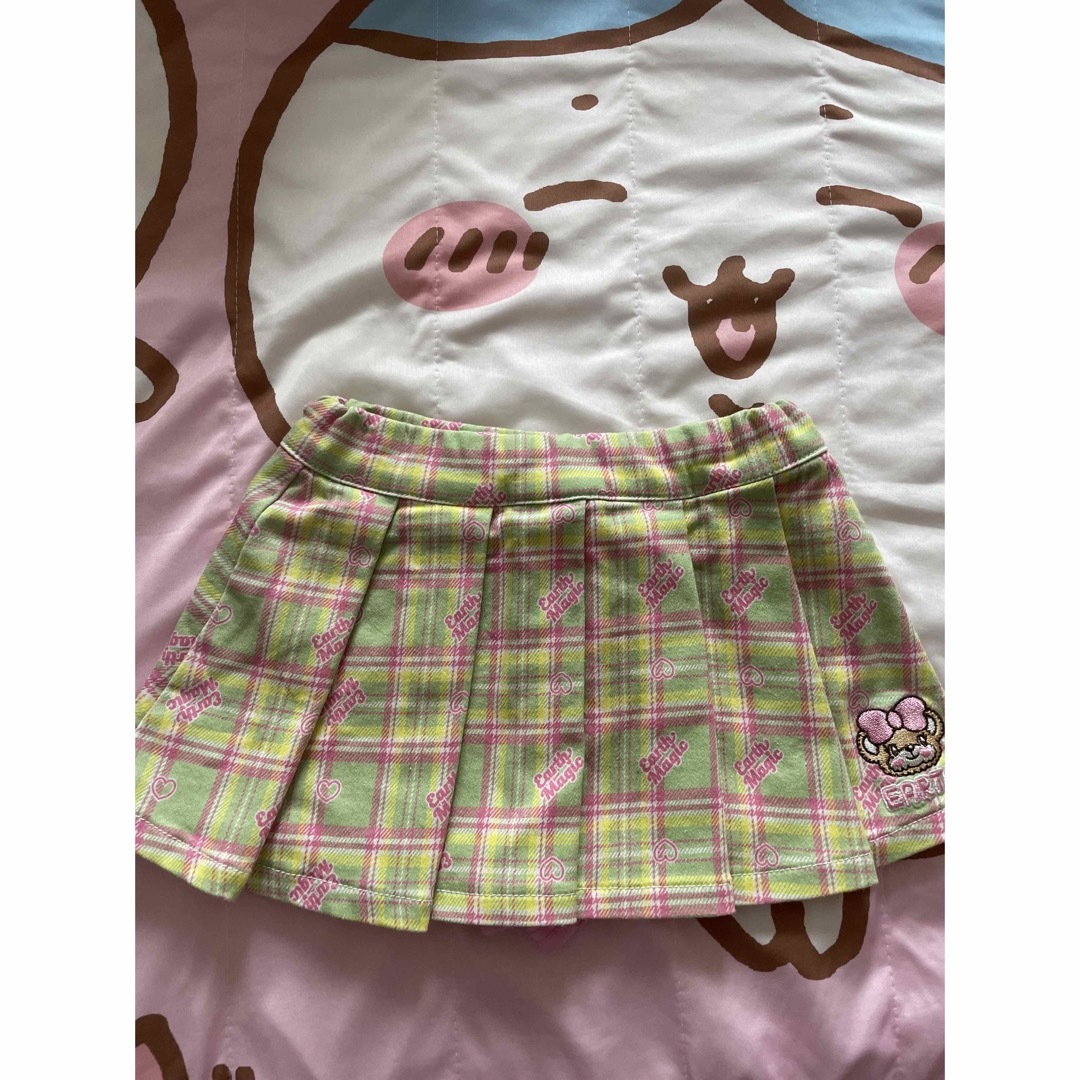 EARTHMAGIC(アースマジック)のアースマジック スカパン キッズ/ベビー/マタニティのキッズ服女の子用(90cm~)(スカート)の商品写真