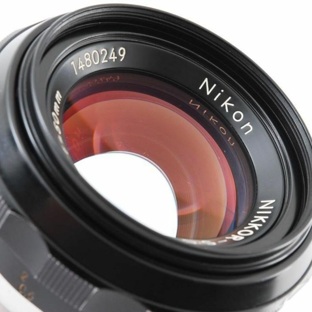 美品 ニコン NIKKOR-S・C Auto 50mm f1.4 MF Y883-