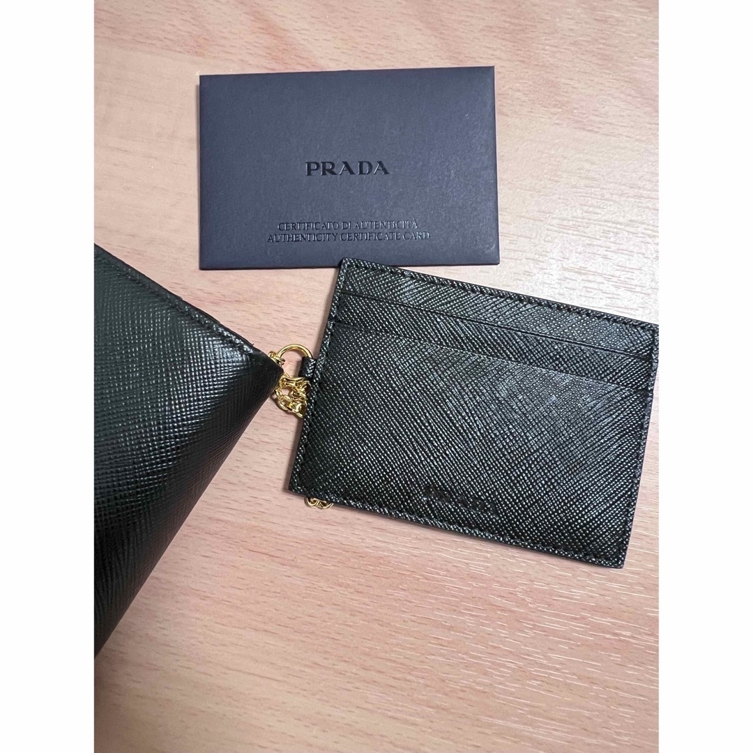 プラダ 長財布 黒 くろ サフィアーノ レディース PRADA 1MH132