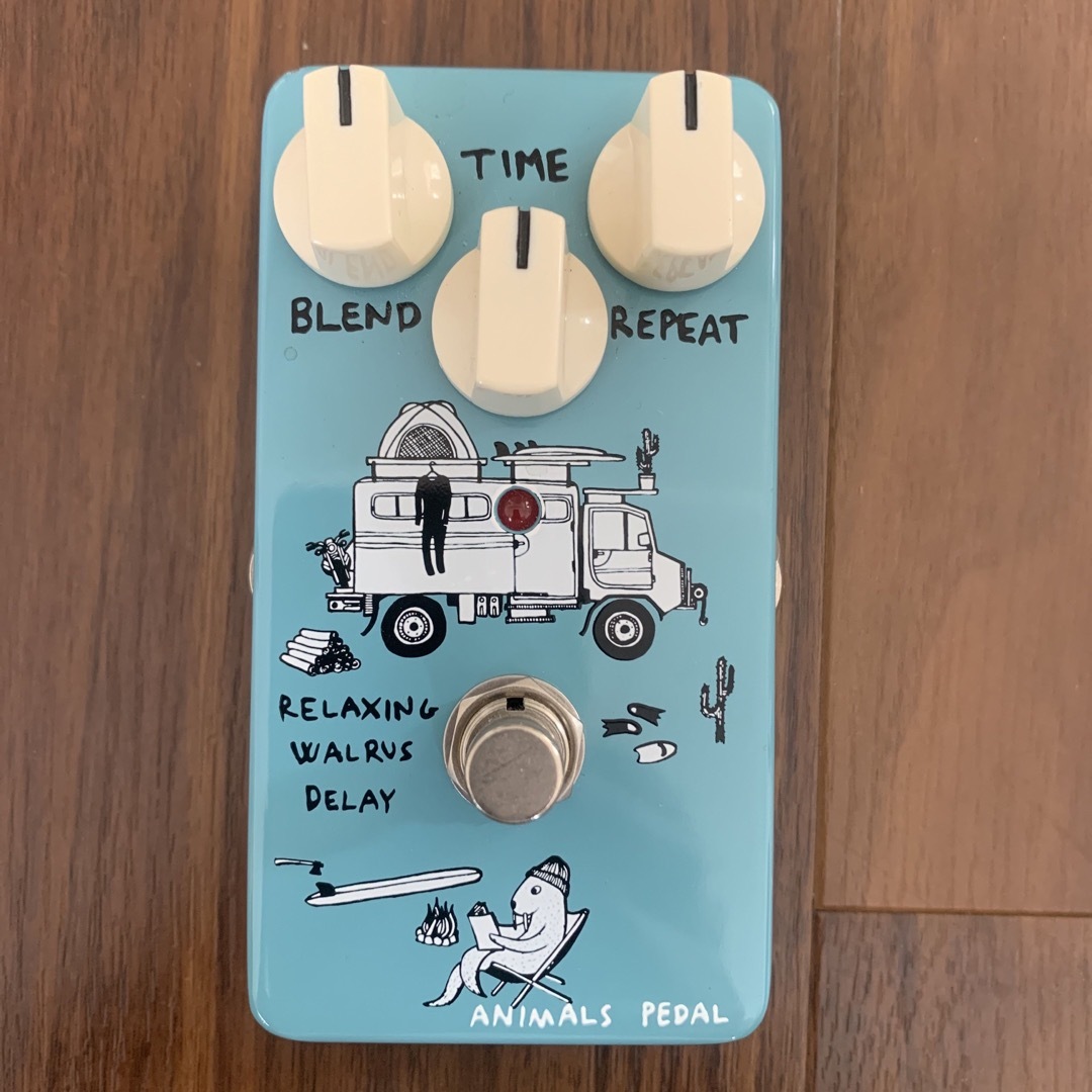 Relaxing　Delay　Animals　エフェクター　Pedal　Walrus