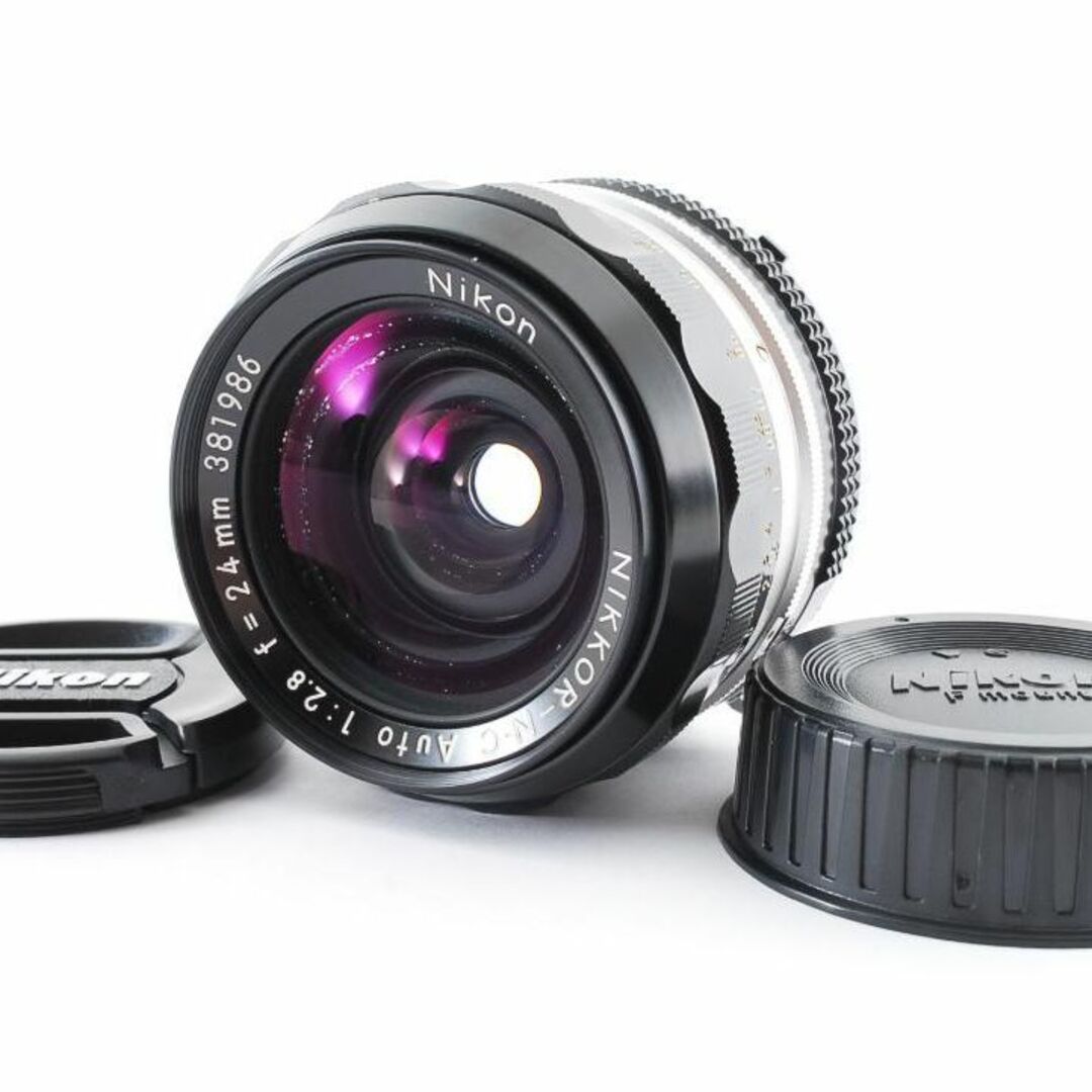 実用品 ニコン　AI NIKKOR-N・C 24mm f2.8　MF　Y747