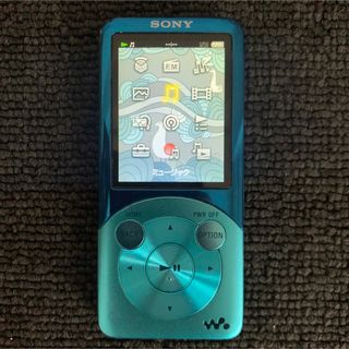 ウォークマン(WALKMAN)のSONY WALKMAN NW-S756ソニー ウォークマン 32GB ブルー(ポータブルプレーヤー)