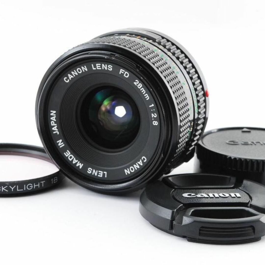 美品 CANON キャノン NEW FD 28mm f2.8 レンズ Y836-