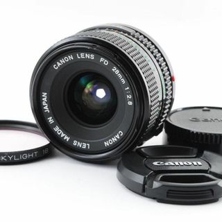 美品 CANON キャノン NEW FD 28mm f2.8 レンズ　Y836