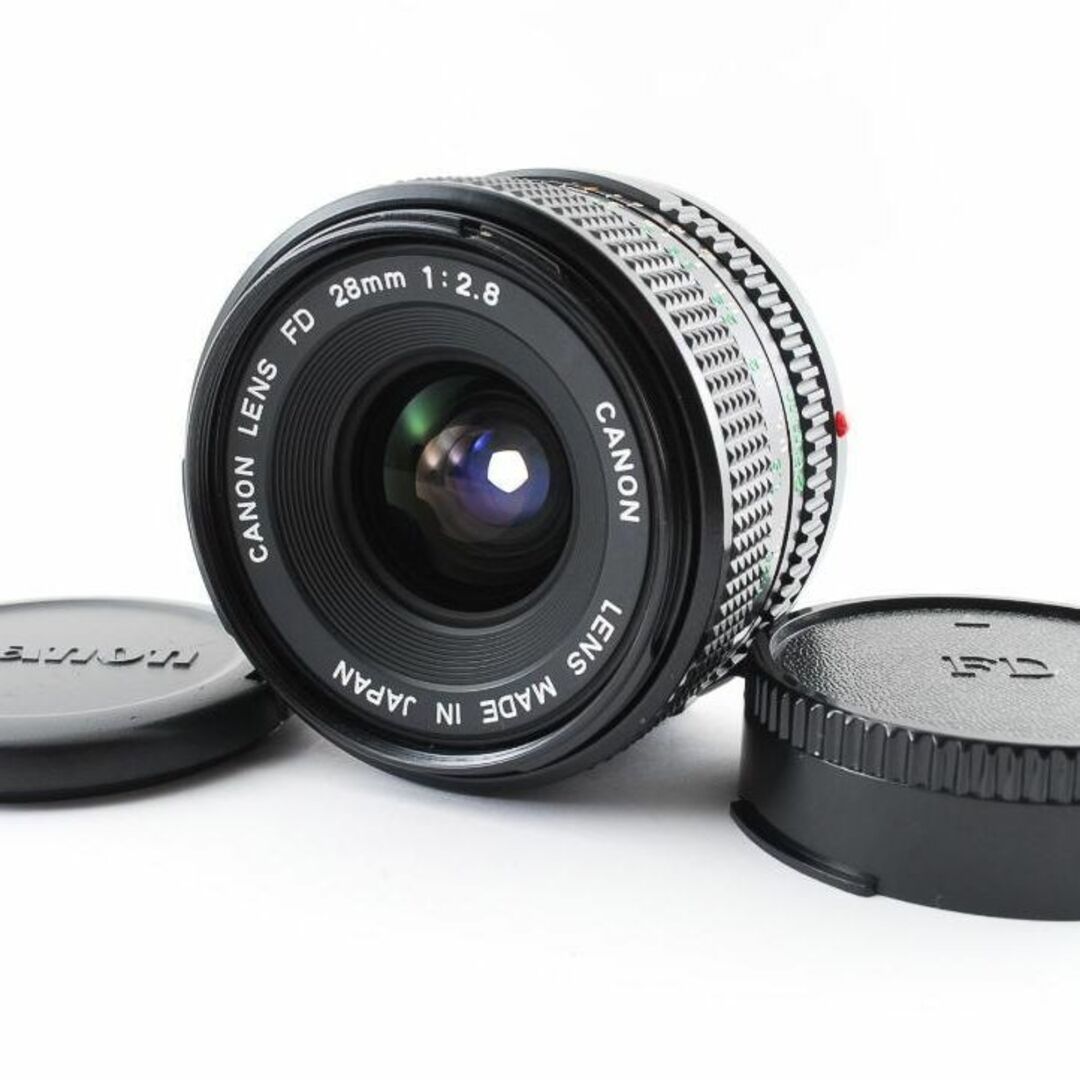 美品 CANON キャノン New FD 28mm f2.8 レンズ Y749 - レンズ(単焦点)
