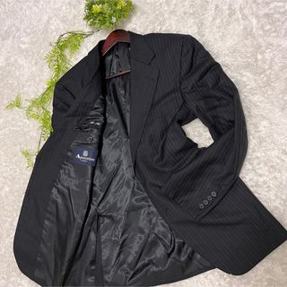 アクアスキュータム(AQUA SCUTUM)のAquascutum アクアスキュータム テーラードジャケット  ストライプ(テーラードジャケット)