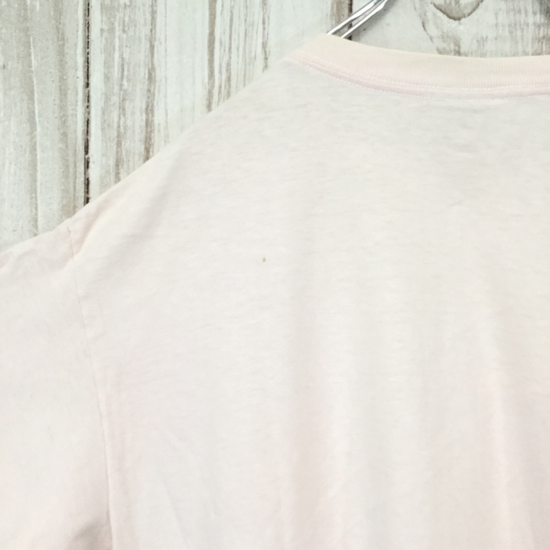 GUESS(ゲス)のUSA製 ゲス GUESS 半袖Tシャツ 80s XL相当 ピンク 古着 メンズのトップス(Tシャツ/カットソー(半袖/袖なし))の商品写真
