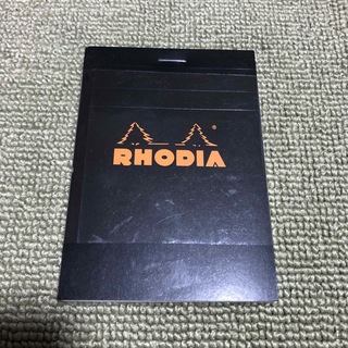 ロディア(RHODIA)の→新品〒【管理No.0203】ロディア 方眼 No.12 ブラック 1つ(ノート/メモ帳/ふせん)