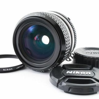 美品 NIKON AI NIKKOR 28mm F2.8 MF レンズ Y825の通販｜ラクマ