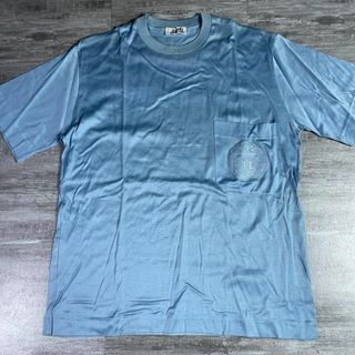 Hermes - イタリア製 ビンテージ HERMES エルメス 刺繍ロゴポケットT