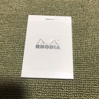 ロディア(RHODIA)の←新品〒【管理No.0302】ロディア 方眼 No.11 ホワイト 1つ(ノート/メモ帳/ふせん)