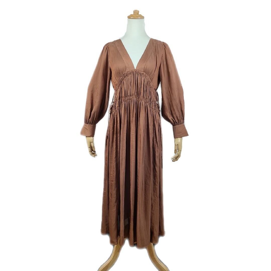 美品 Herlipto Side Bow Vintage Twill Dress