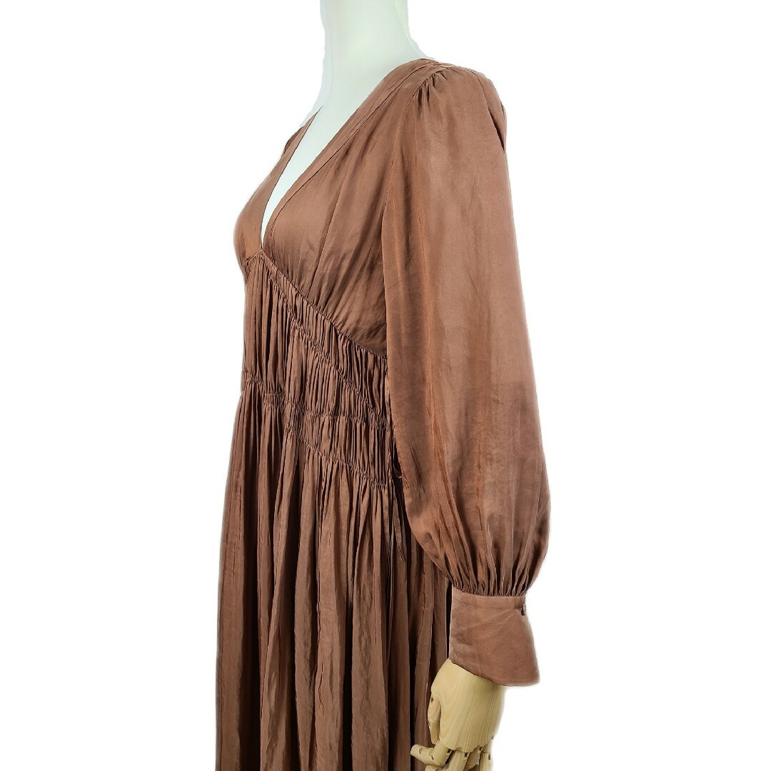美品 Herlipto Side Bow Vintage Twill Dress