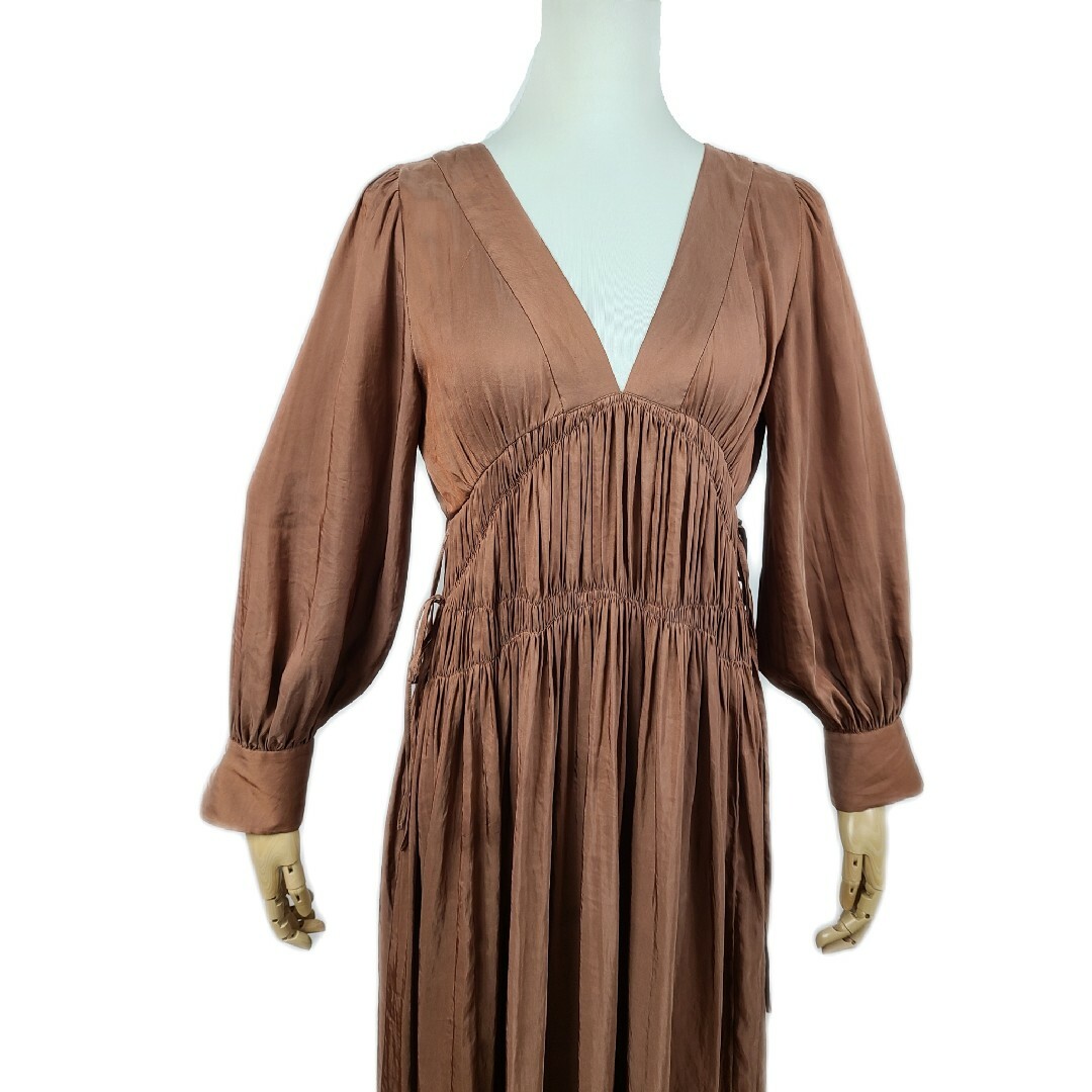 美品 Herlipto Side Bow Vintage Twill Dress