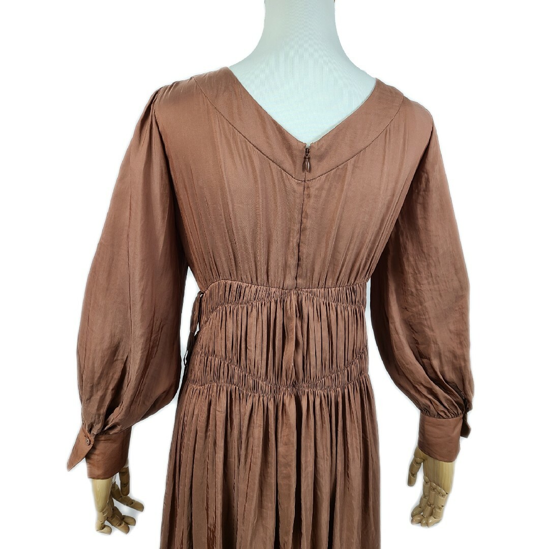 美品 Herlipto Side Bow Vintage Twill Dress
