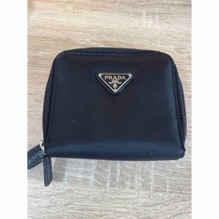 プラダ(PRADA)のPRADA 財布 2つ折り ファスナー ジッパー ナイロン(財布)