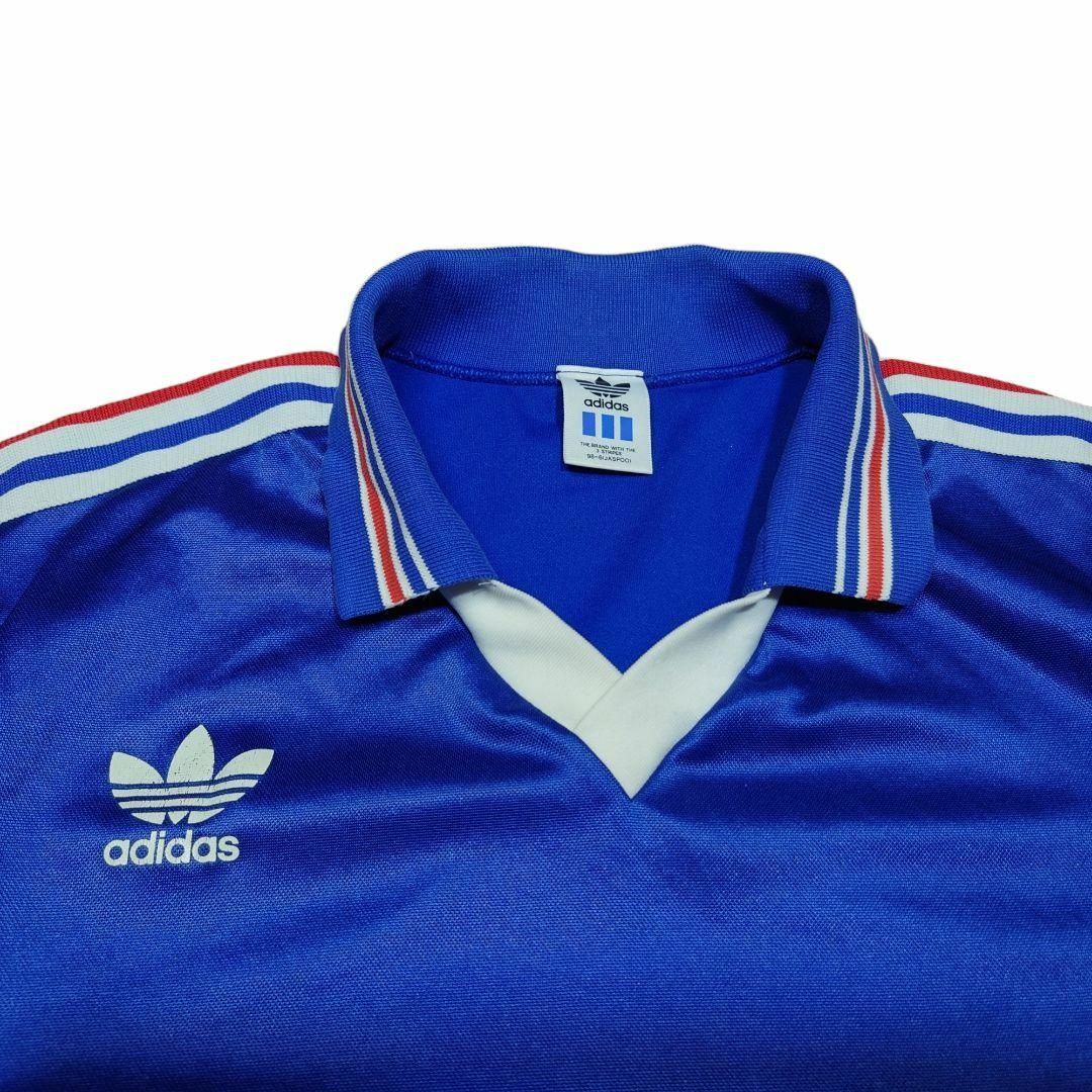 adidas - 90s adidas 襟付きゲームシャツ 古着 アディダス adidas - 90s adidas 襟付きゲームシャツ 古着 アディダス