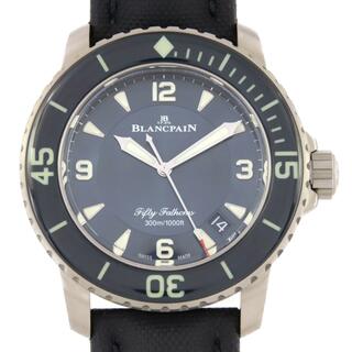 ブランパン(BLANCPAIN)の【新品】ブランパン フィフティファゾムス TI 5015-12B40-O52A TI 自動巻(腕時計(アナログ))