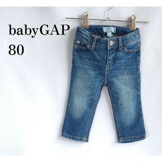 ベビーギャップ(babyGAP)のbaby　GAP　デニムパンツ　80(パンツ)