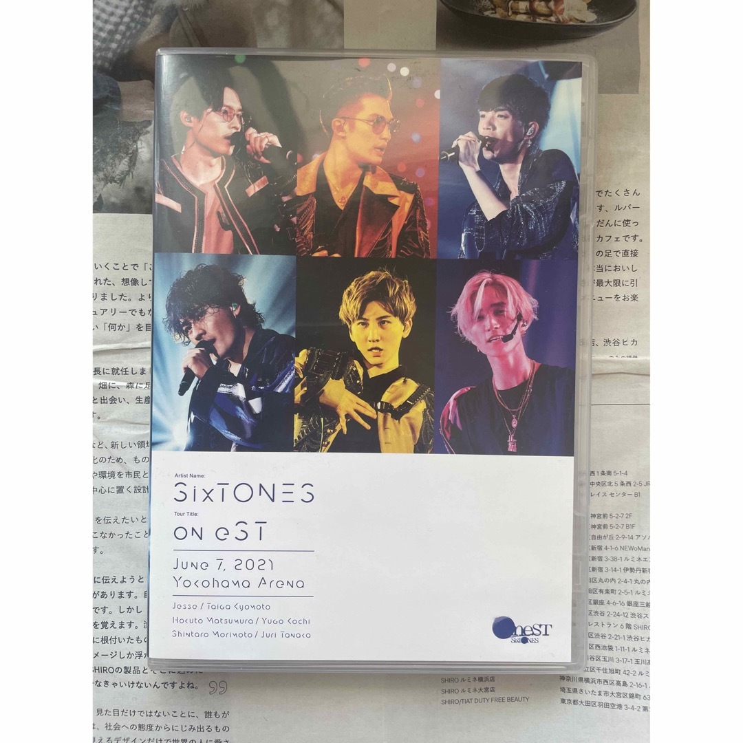 sixtones  oneST DVD エンタメ/ホビーのDVD/ブルーレイ(ミュージック)の商品写真