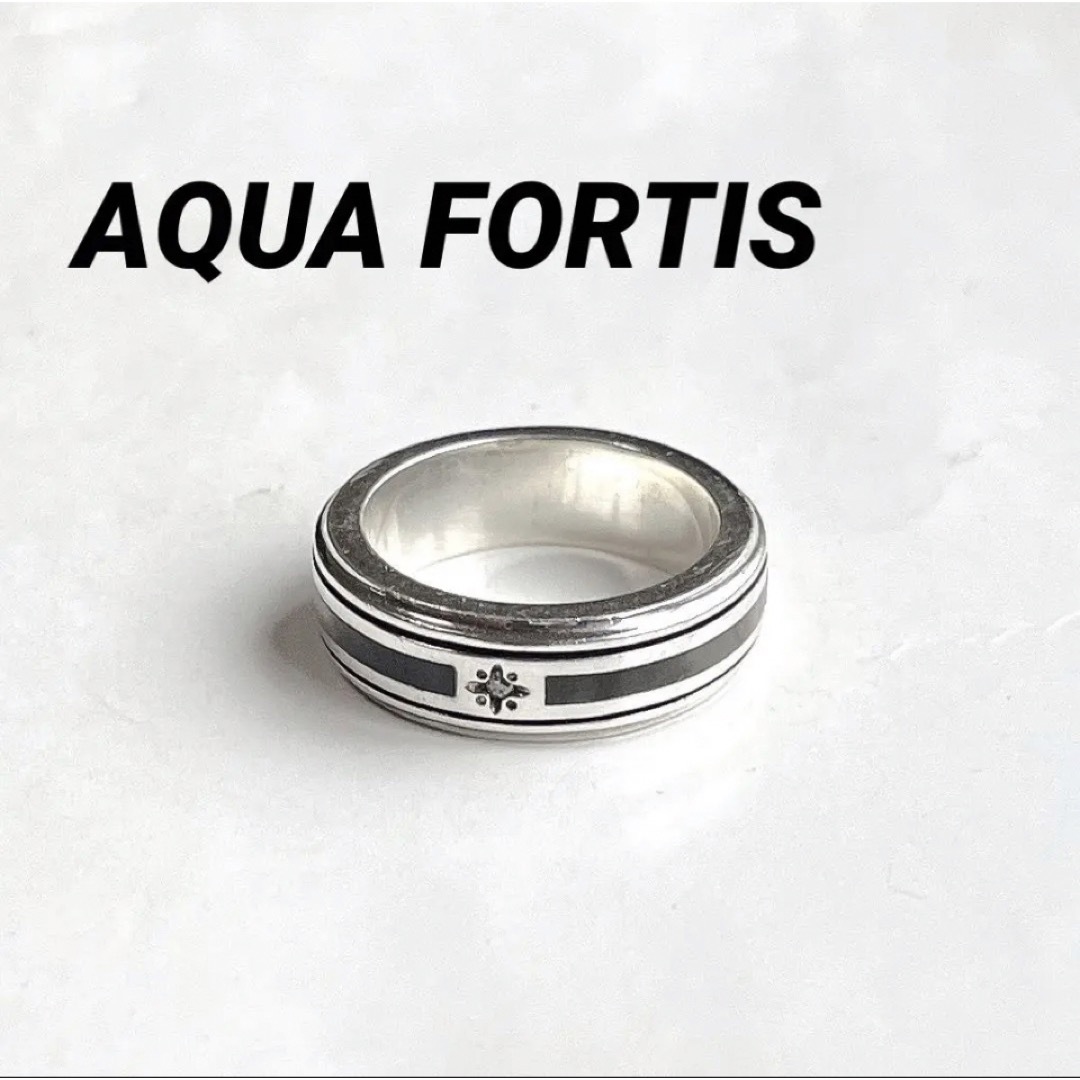 AQUA FORTISアクアフォルティス925 silverダイヤリング13号