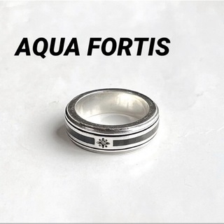 アクアシルバー(AQUA SILVER)のAQUA FORTISアクアフォルティス925 silverダイヤリング13号(リング(指輪))