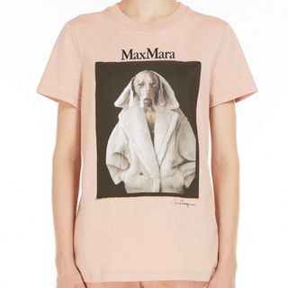 MaxMaraマックスマーラ新作23-24AW☆大人気DOG Tシャツ