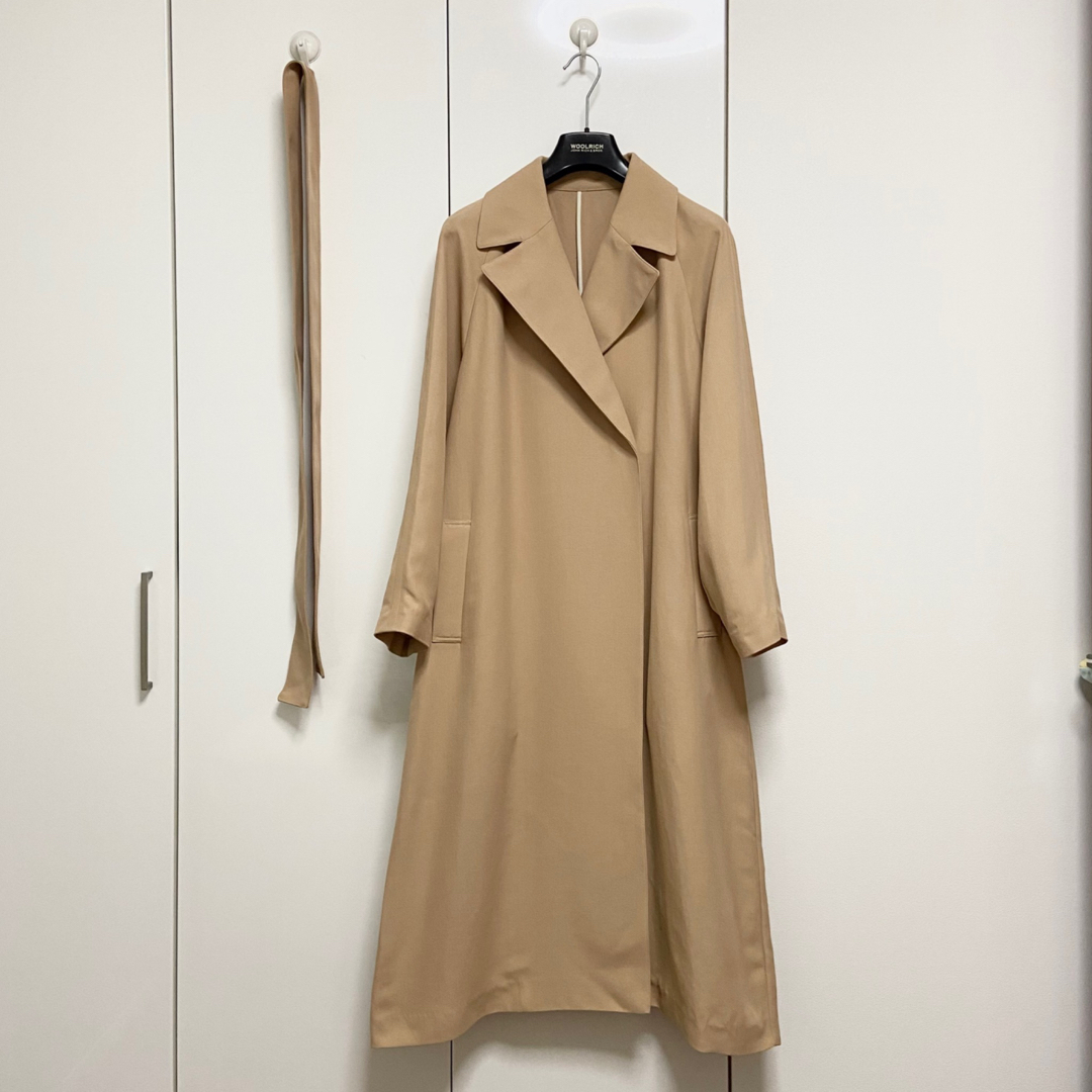 美品 SHIPS オーバートレンチコート 定価33900円 38 1